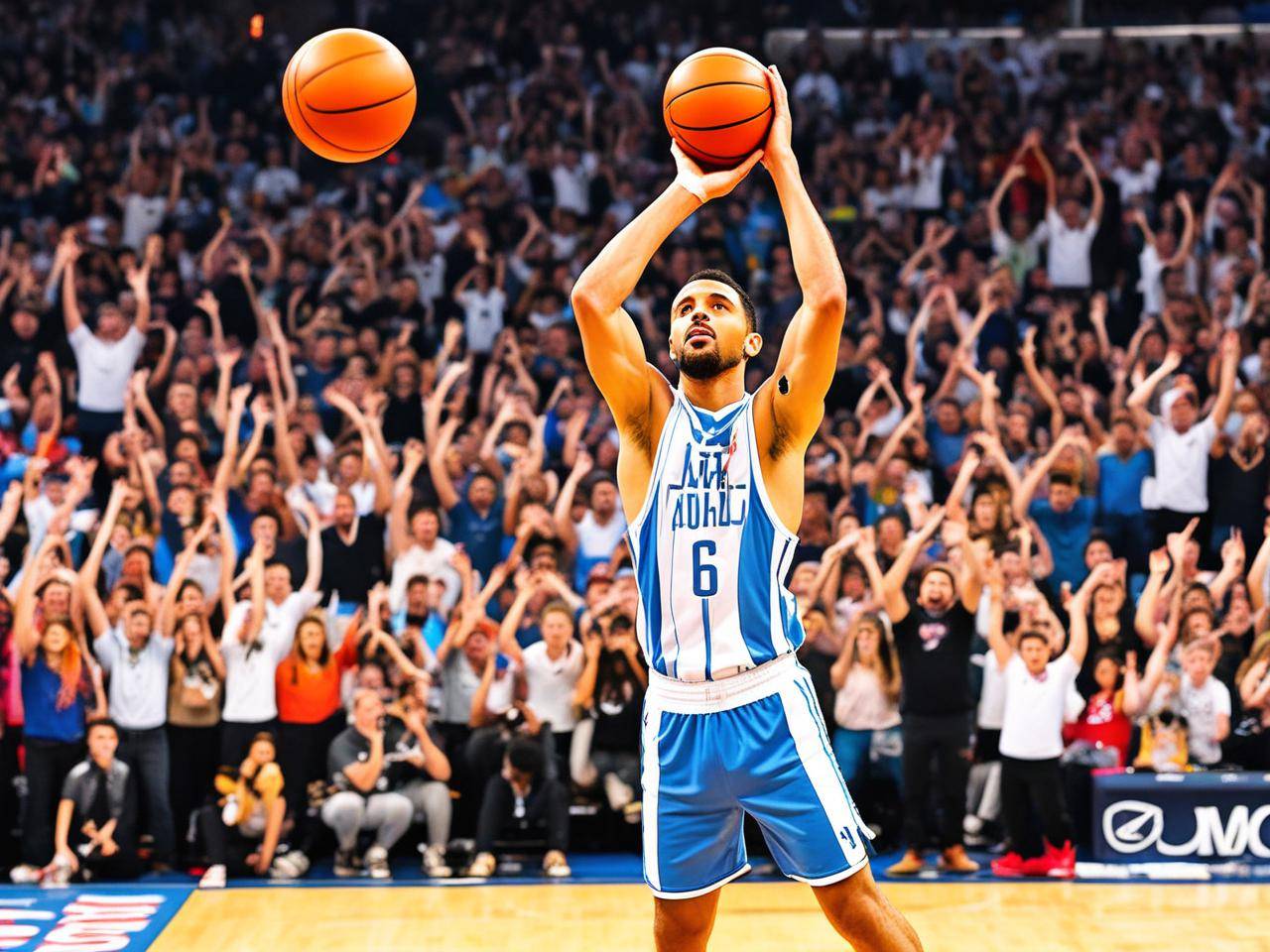 关于篮球球员士气高昂，斗志昂扬备战比赛的信息